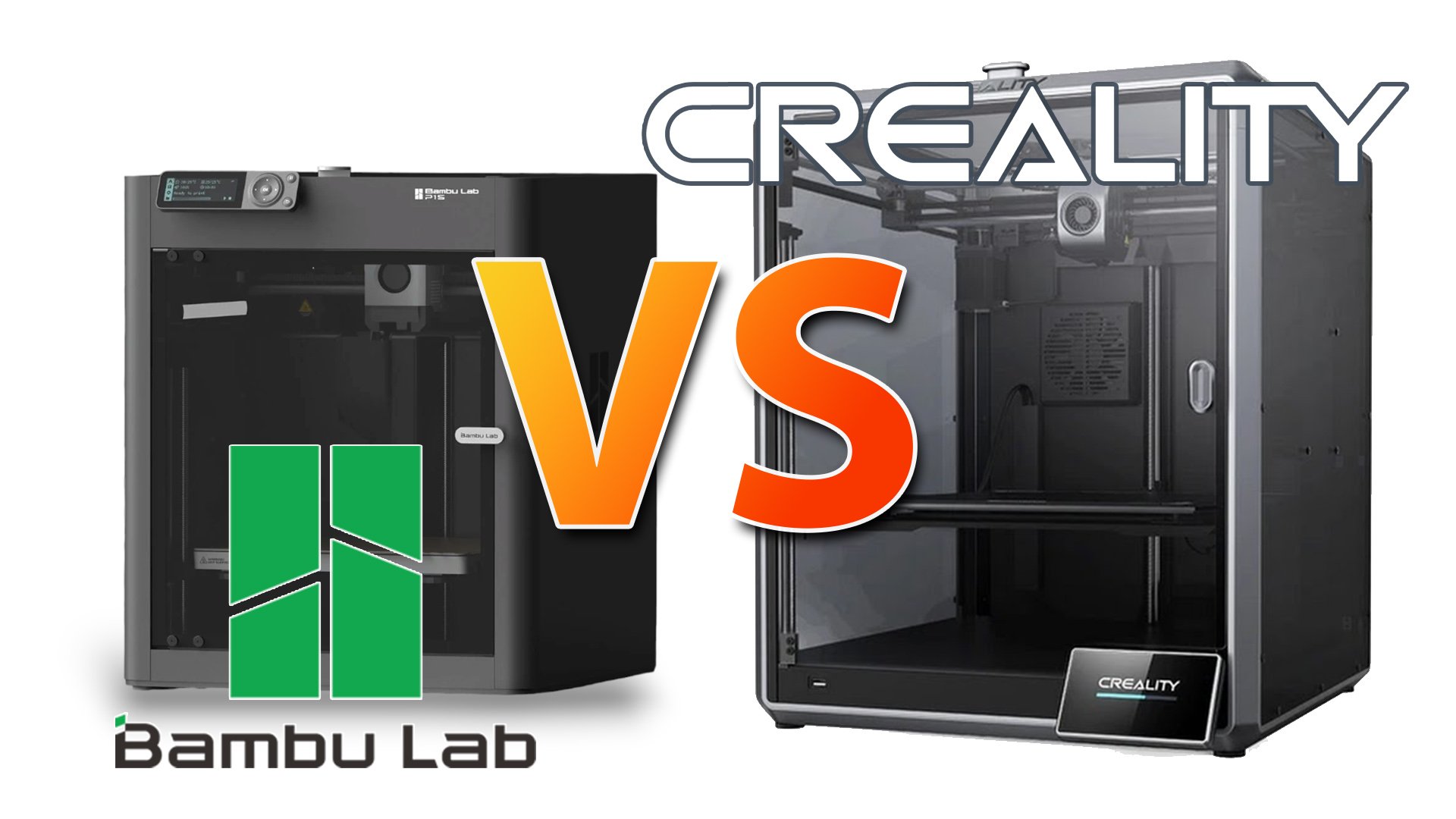 Bambu Lab X1 Carbon vs Creality K1 Max : Laquelle choisir