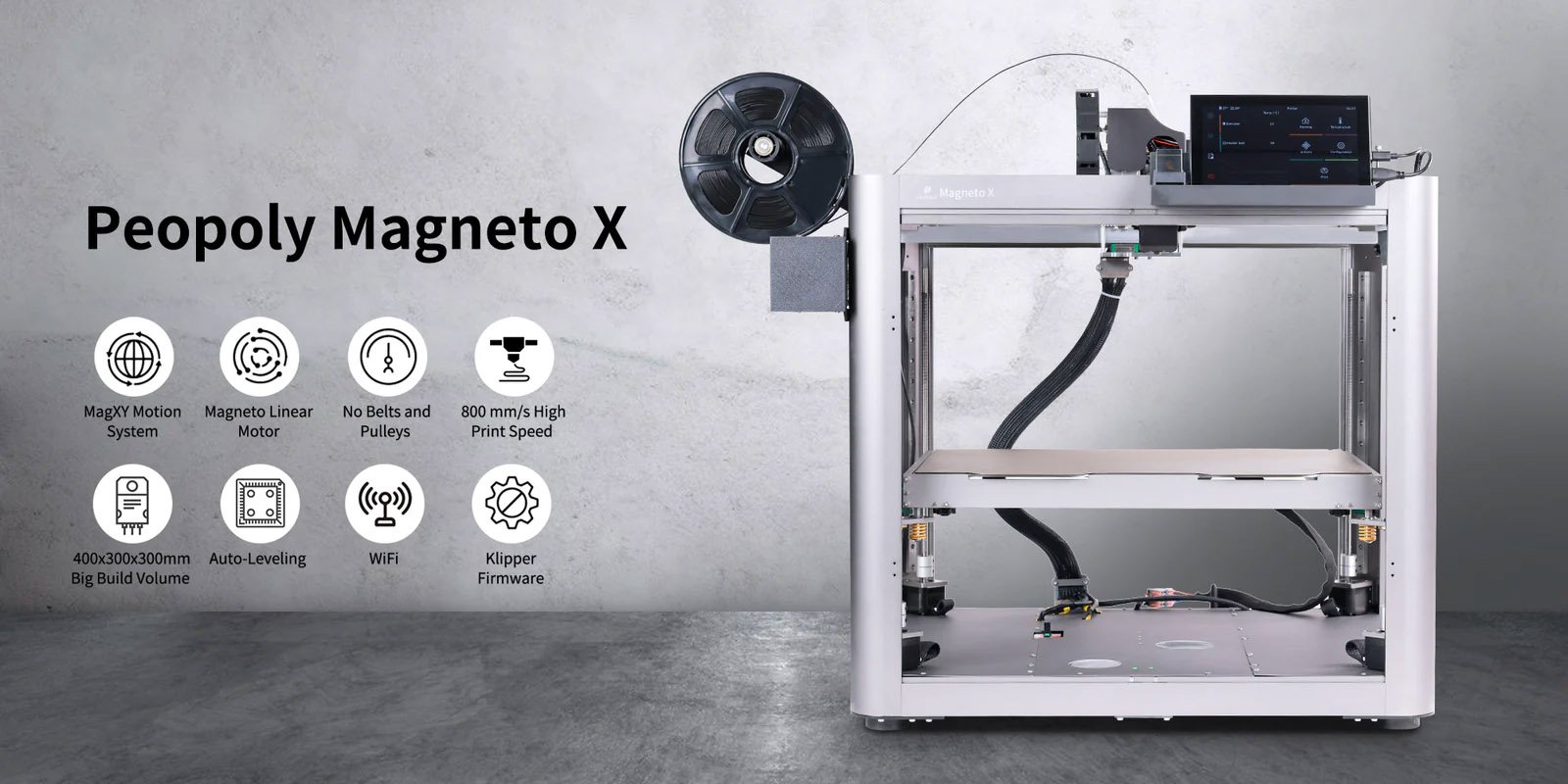 Peopoly Magneto X released - Magnets instead of belts