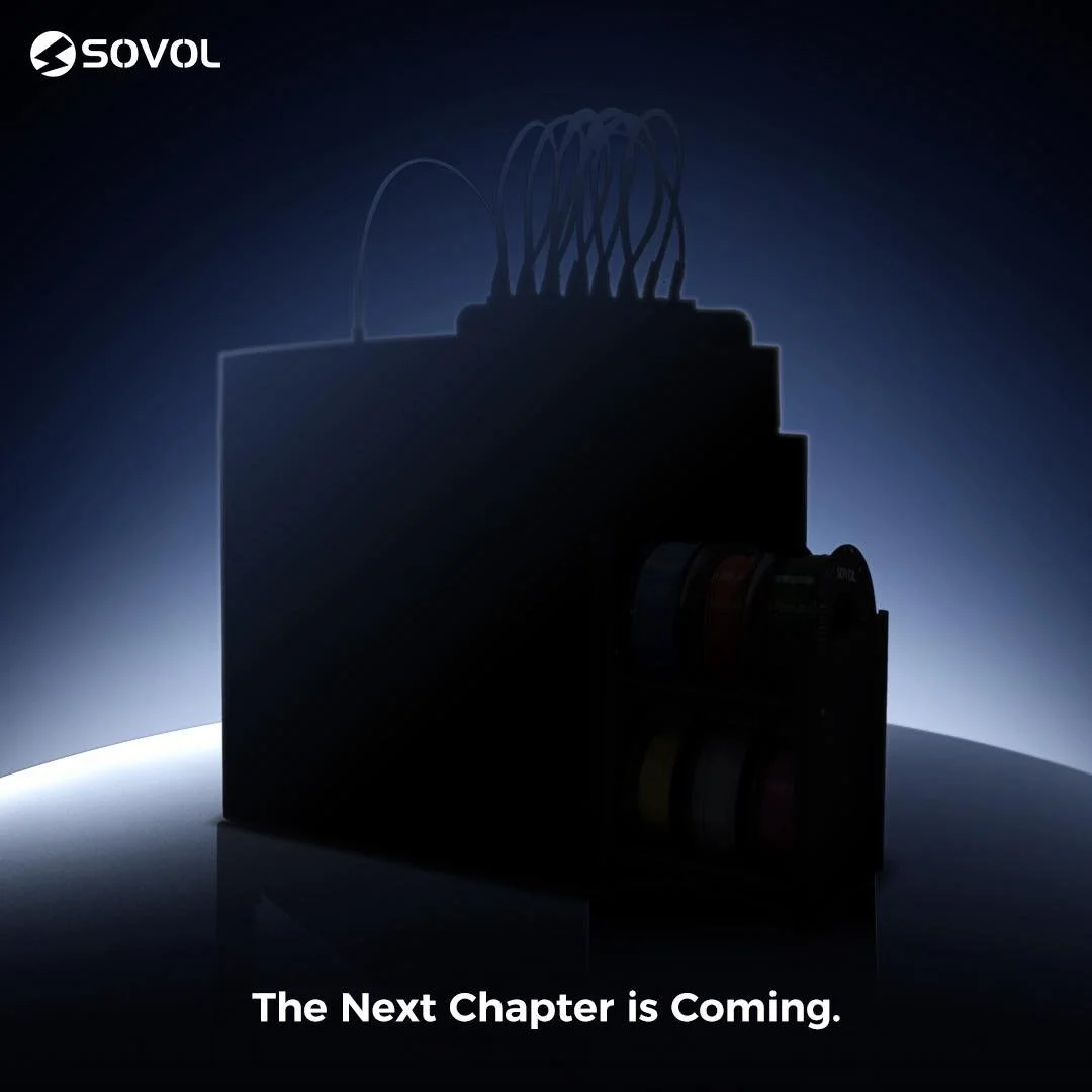 Sovol's New Multi-Color Printer Teaser: Six Filaments, Full Spectrum? Here's What I Think It Is