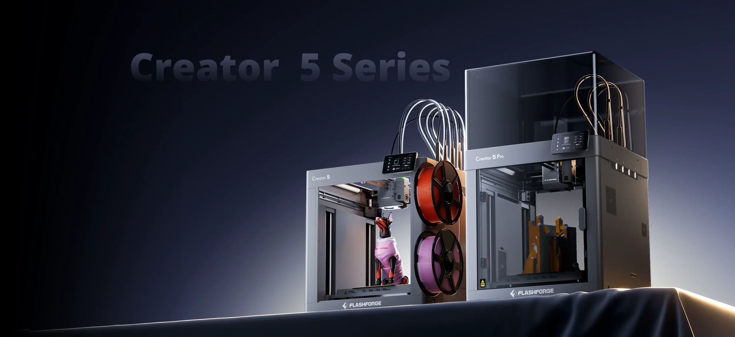 Creator 5 and Creator 5 Pro next to each other