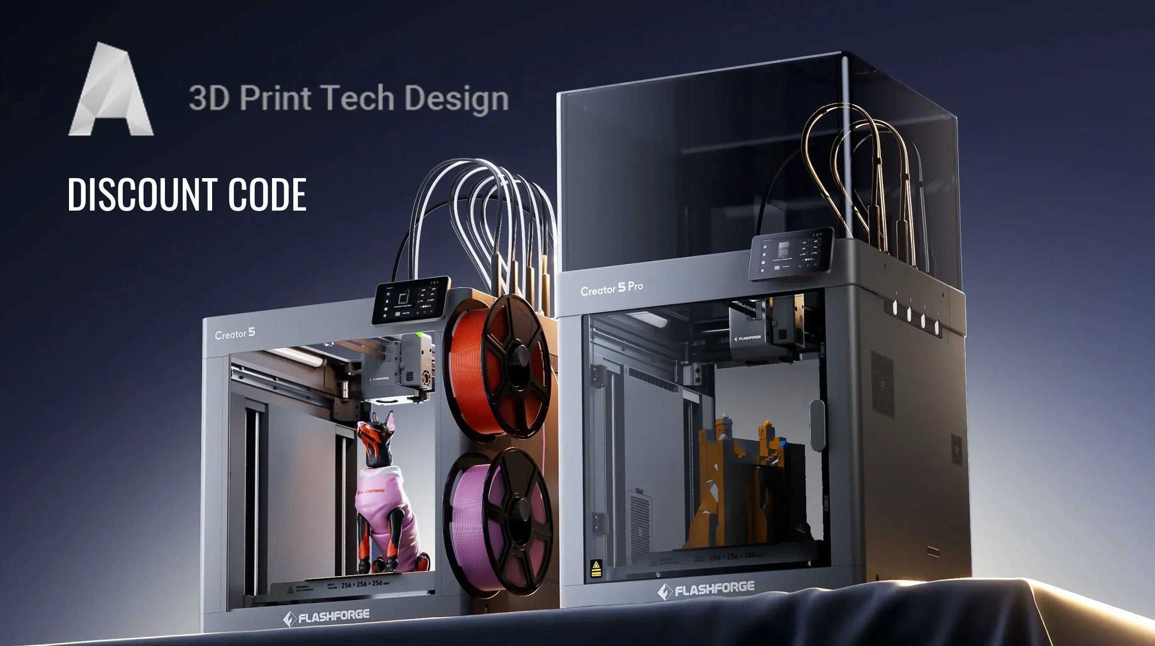 Flashforge Creator 5 unique code