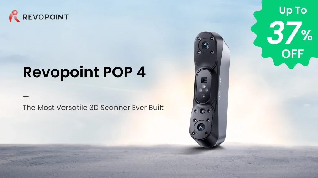 Revopoint POP 4 Plus from $579 coming to Kickstarter