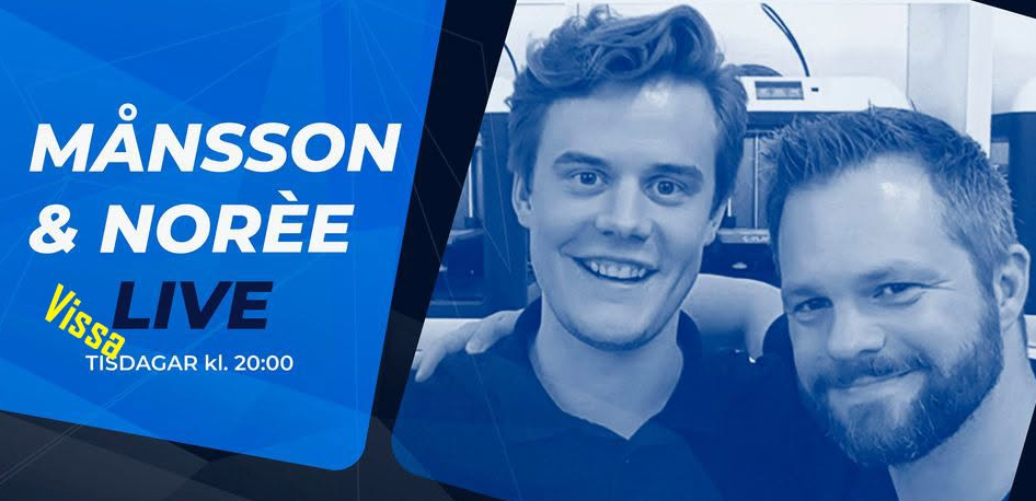 Anton and Daniels swedish podcast about 3D printing