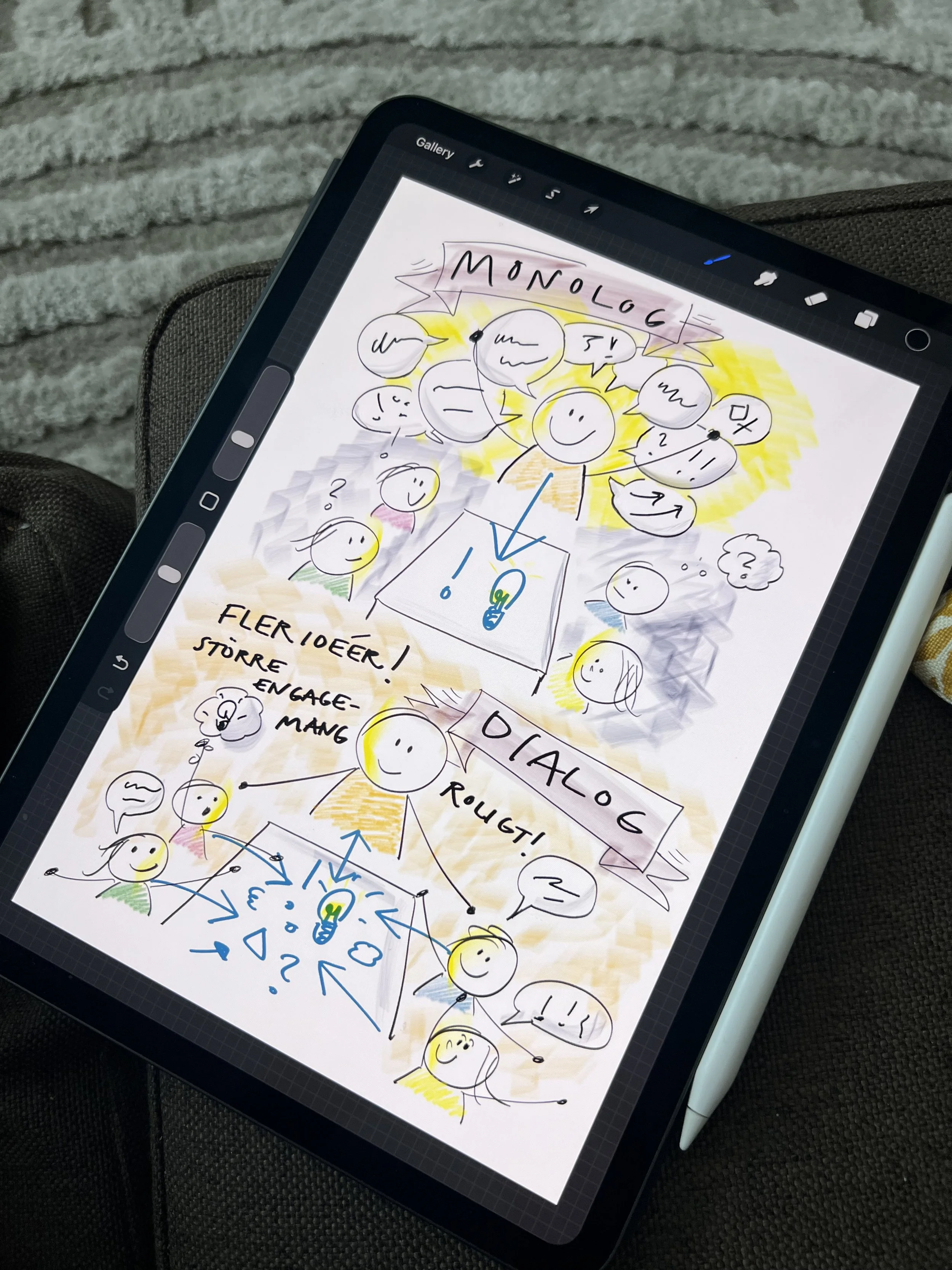 På roliga möten får alla vara med