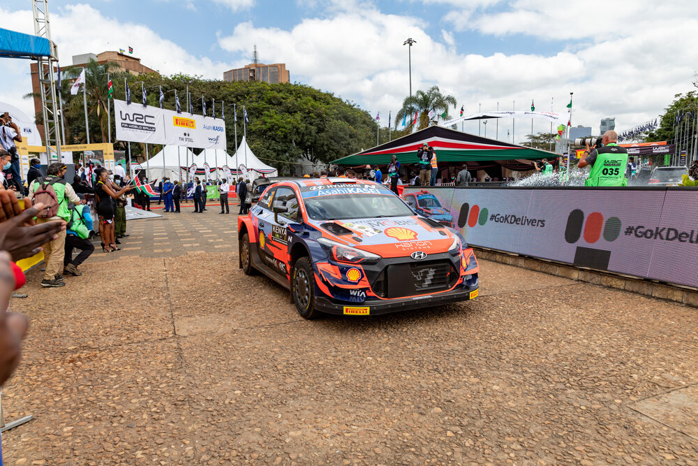  Car 8- Ott Tänak and Martin Järveoja  