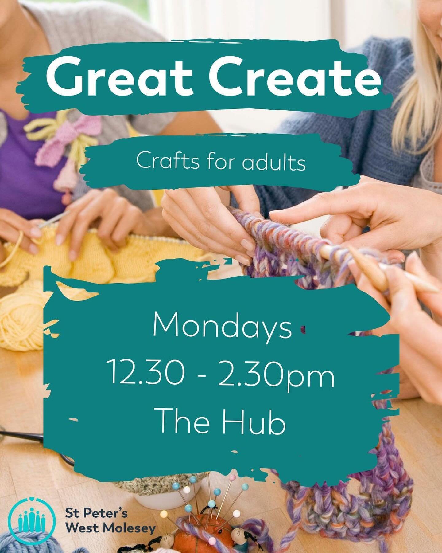 Our mid-week groups are back and here&rsquo;s what&rsquo;s on this week:
Monday - Great Create
Tuesday - Curry Club (fortnightly)
Wednesday - Allsorts Toddler Group | Ladies Night In (monthly)
Thursday - Jelly Babies Group | Community Breakfast
Frida