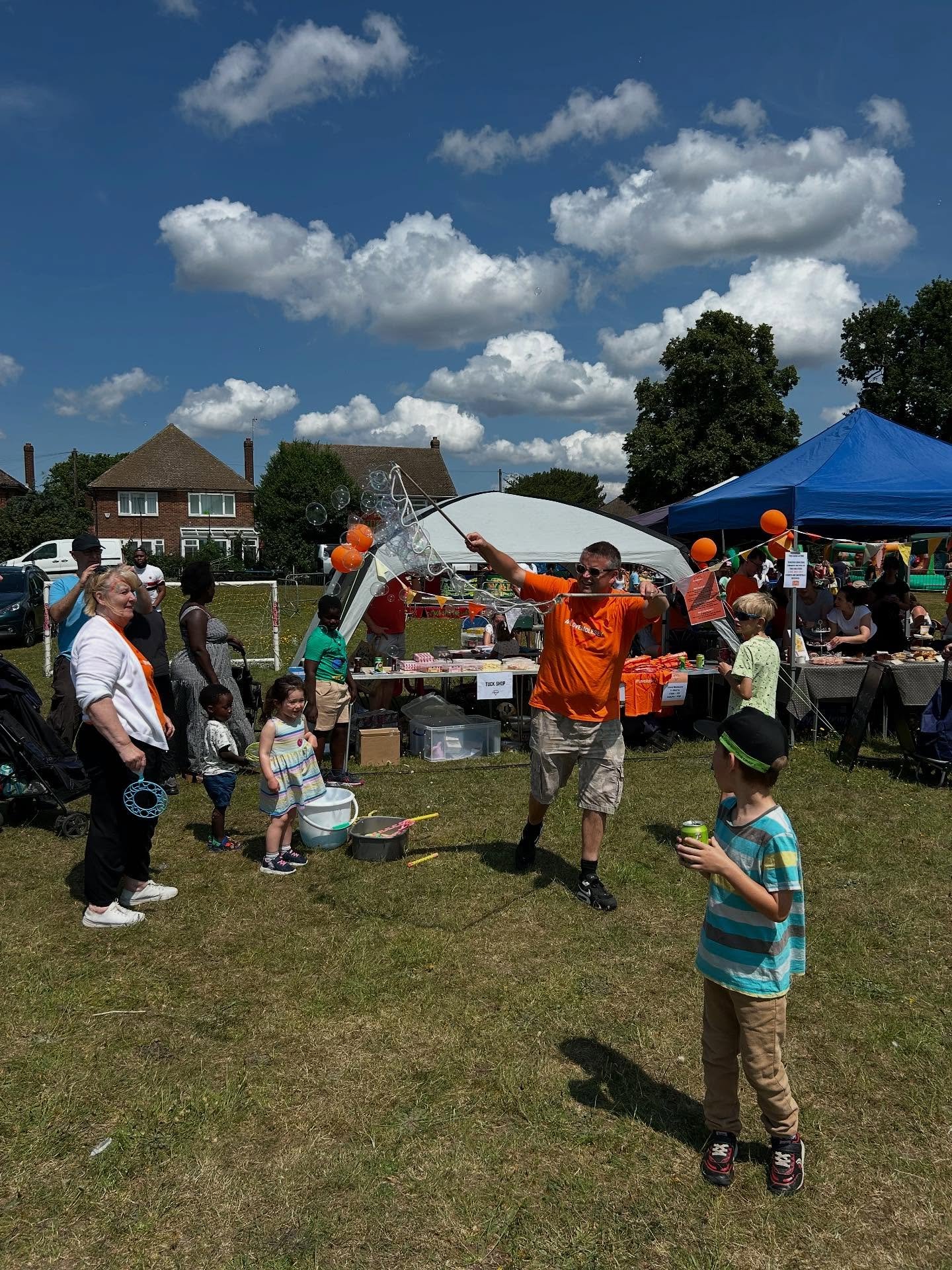 Another fantastic day at Molesey Carnival serving on the Love Molesey stall as churches in Molesey! We had face painting, delicious cakes and drinks, beat the goalie, bespoke youth tuck shop and lots of friendly faces on hand to pray or chat 🧡