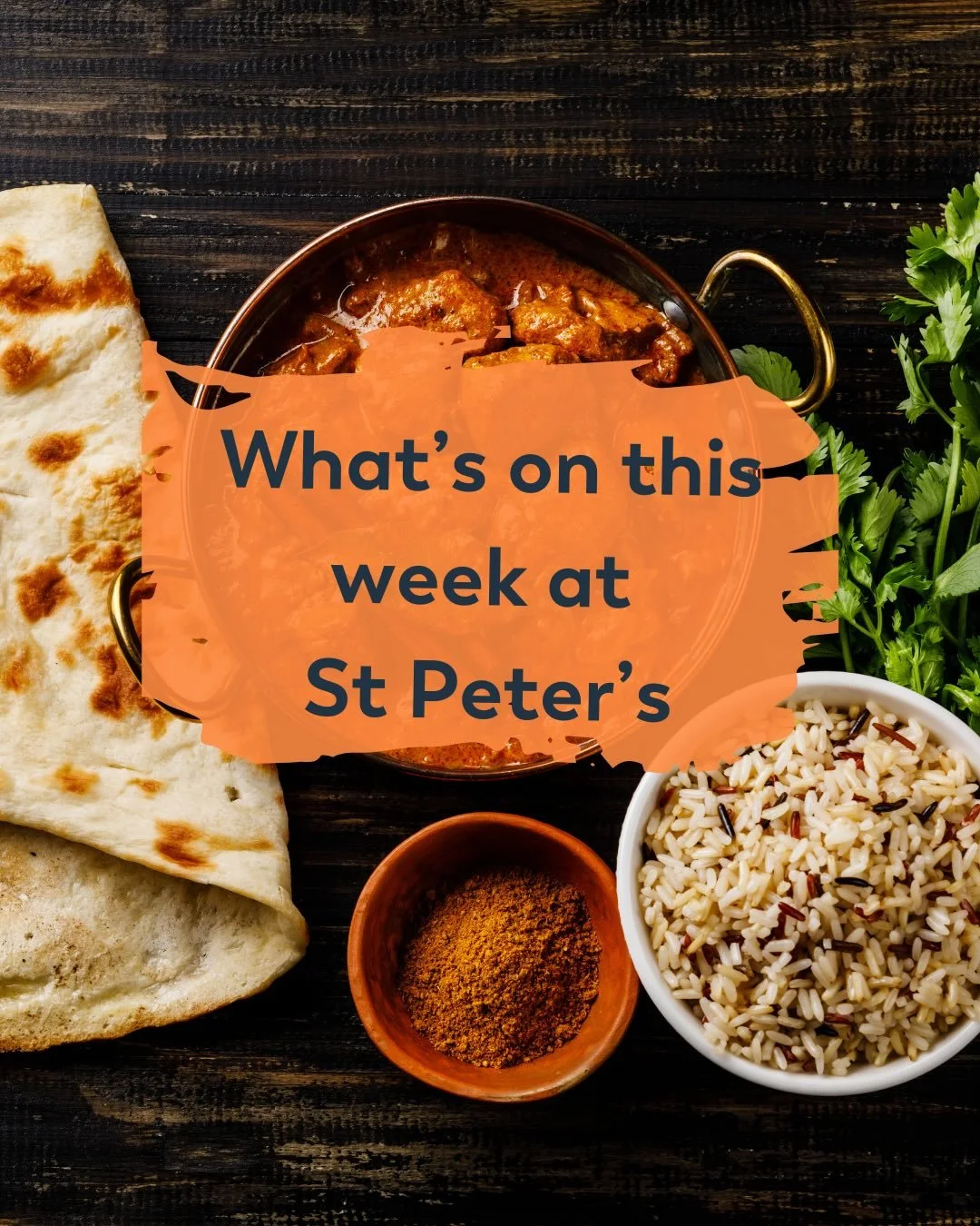 As we welcome in the new year, here are this week&rsquo;s highlights:

- Curry Club on Tuesday evening from 7.30pm at the Viceroy on Walton Road
- Community Breakfast on Thursday at 9.30am
- Baptisms during our 4pm service at The Hub on Sunday.

Grea