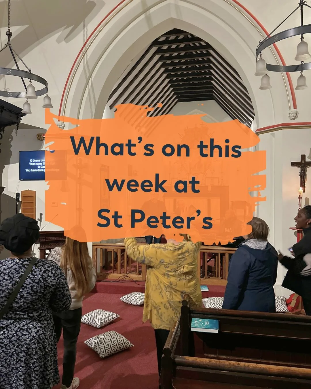 All our weekly groups are back on this week including Allsorts Toddler group, Jelly Babies and Lunch Lounge.

Check out the images for details. 

There&rsquo;s no need to book for anything but if you&rsquo;d like to come to Alpha on Thursday please l