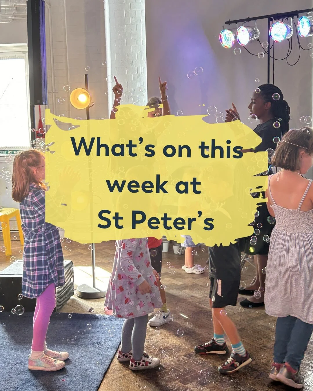 What&rsquo;s in this week?

💐 As well as all the usual fun we have an Easter wreath making workshop on Wednesday (Ticket only - check the link in our bio to purchase a ticket). 

🎸 Then on Saturday we have some amazing local bands at The Hub to rai