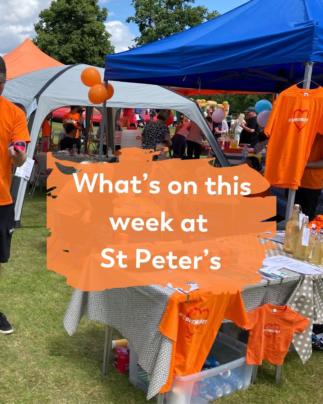 An exciting week ahead - here are the highlights:

🙏 Tonight we&rsquo;re meeting for prayer and worship in the vicarage (518 Walton Road)
⛺️ On Tuesday morning the marquee is being put up in the vicarage garden ready for summer. If you&rsquo;d like 