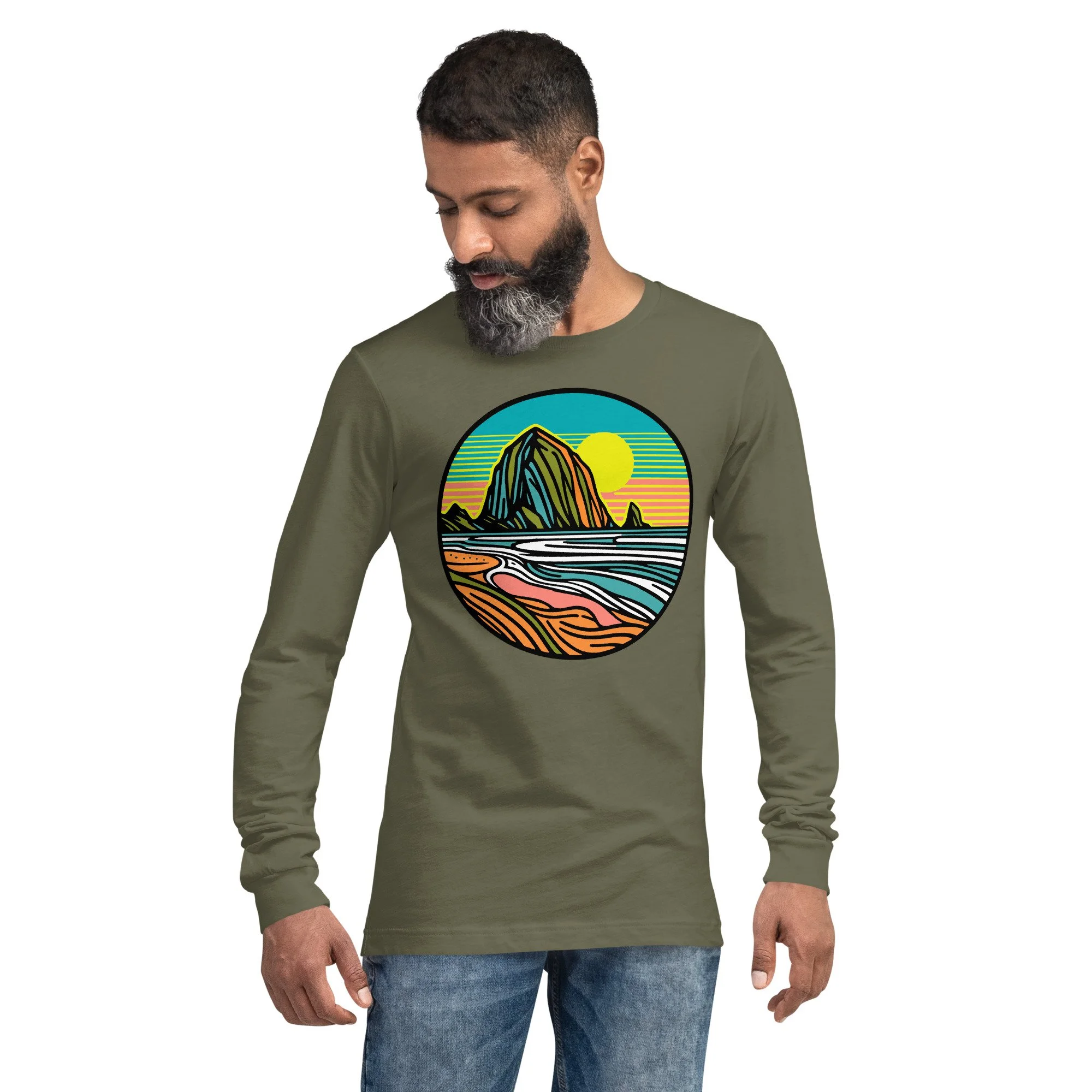 unisex-long-sleeve-tee-military-green-front-688d2525defdd.jpg