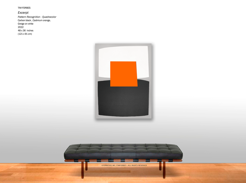 /BWC — TimForbes pattern recognition, carbon black minimalism