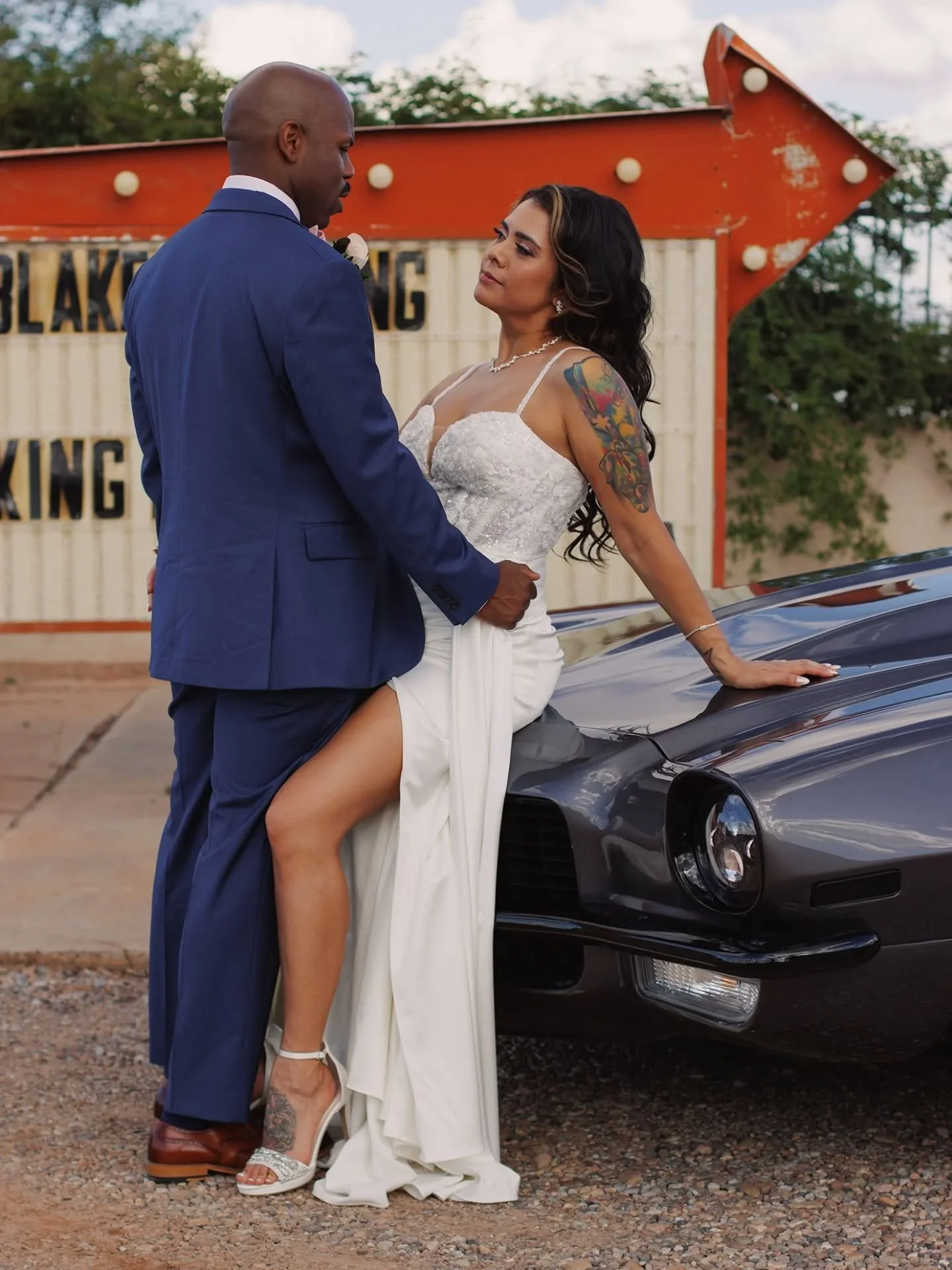 Check out these two looking 🔥HAWT🔥 on their wedding day! So grateful that they chose me to capture their special day. I can't wait to share the gallery.