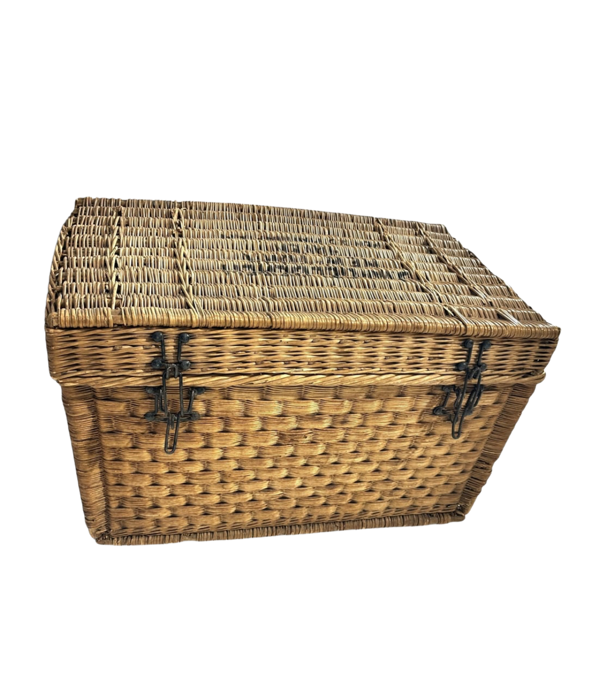 Baul de mimbre francés