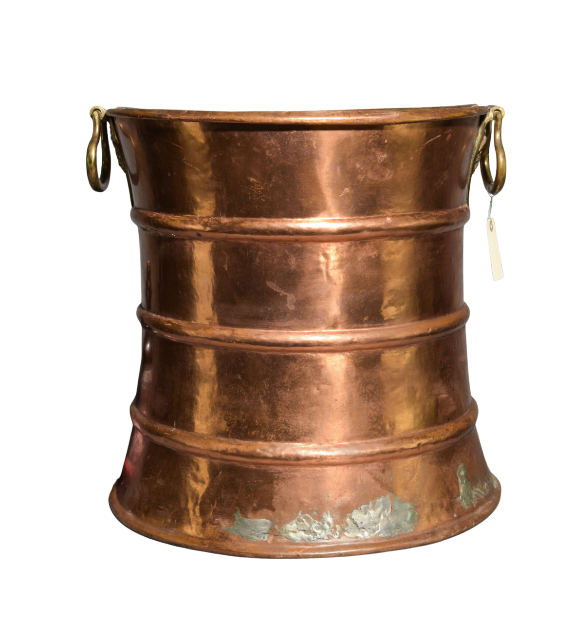 Olla de cobre francesa.