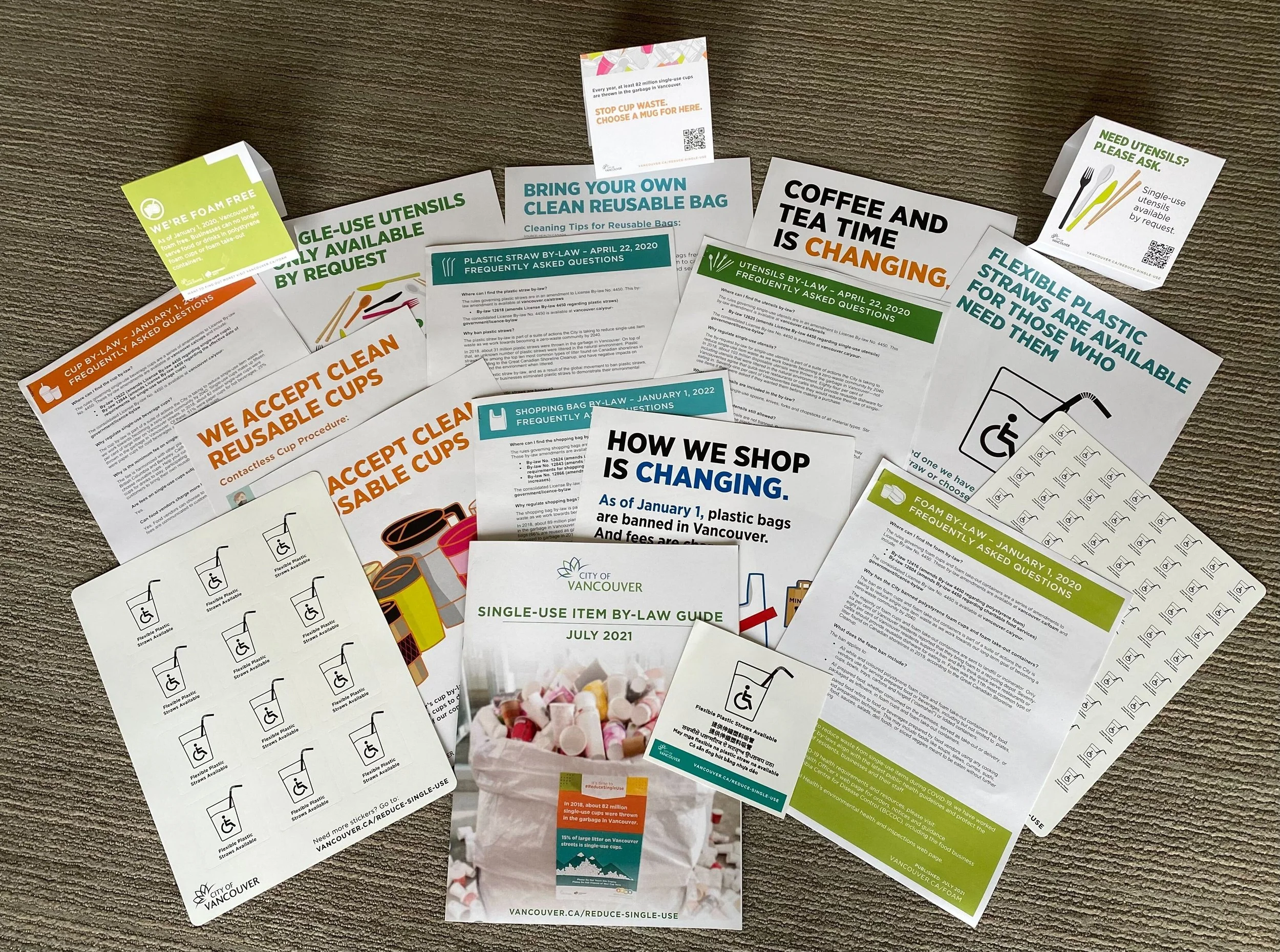 Material provided by the City of Vancouver. Material provided by the City of Vancouver.