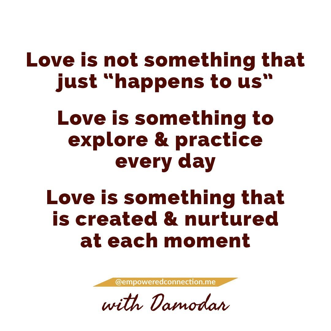 There is a popular misconception that we simply &ldquo;fall&rdquo; into love &amp; then the rest takes care of itself 

In reality, &ldquo;falling into love&rdquo; is just the starting point&hellip; it is like the booster rocket 🚀 that actually gets
