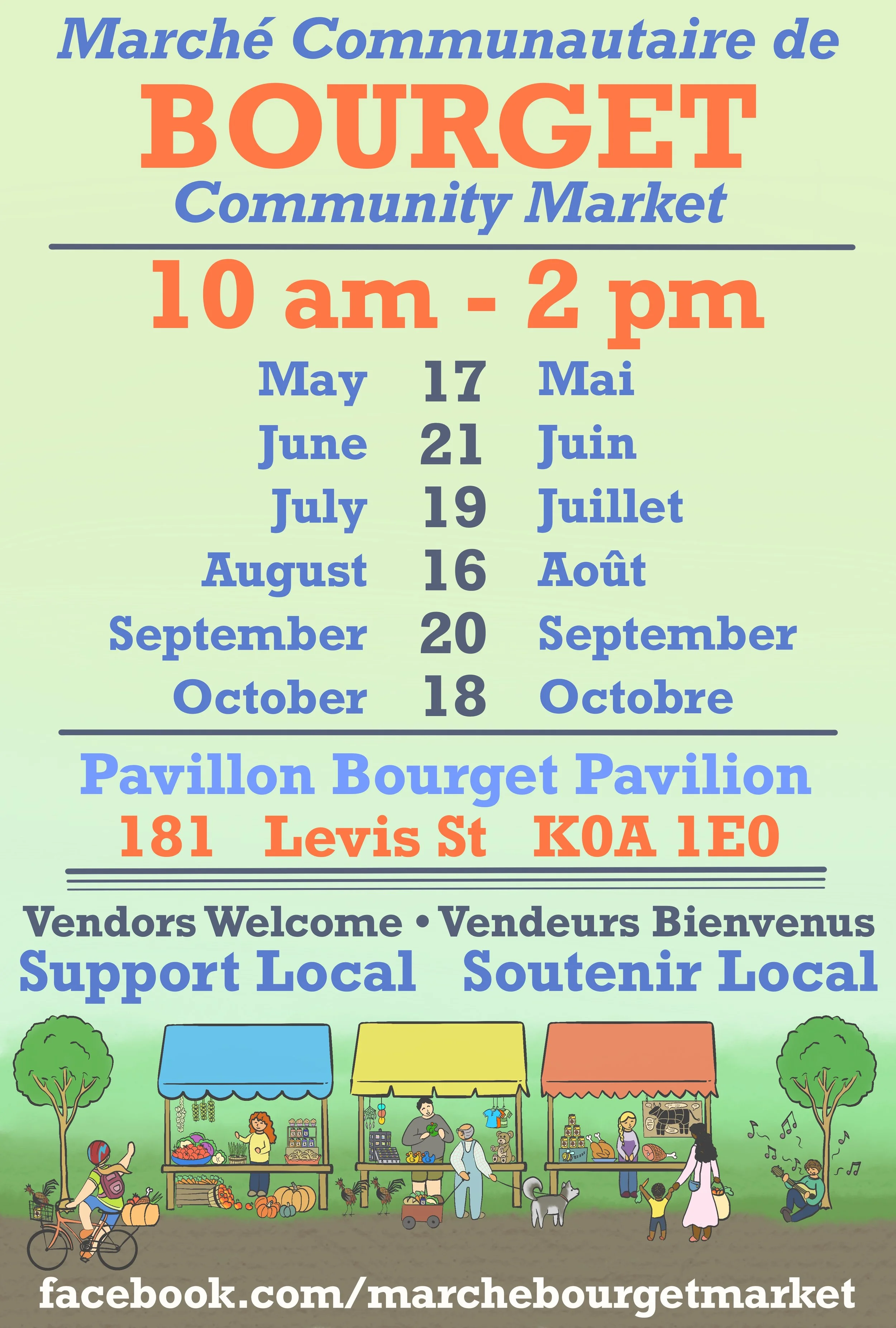 Marché communautaire de Bourget