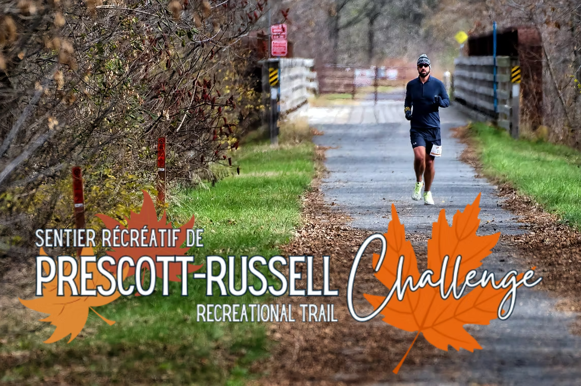 Relais de course sur le Sentier récréatif de Prescott-Russell