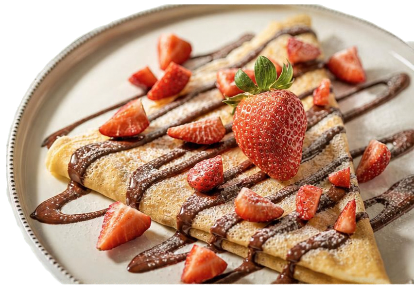 Strawberry Nutella Sweet Crepe