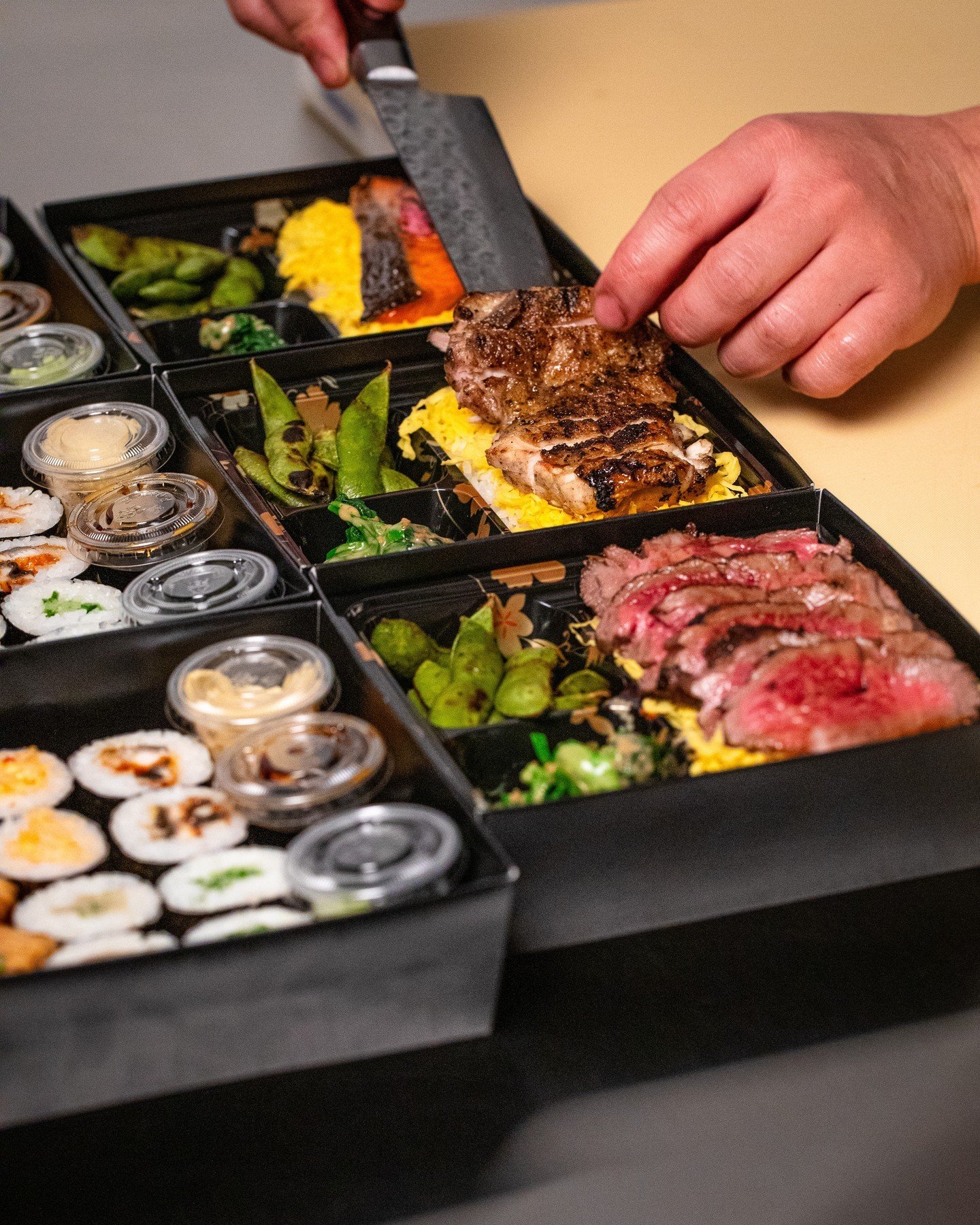 Hello Nori R+D Kitchen (@clubkitchen.ca) is excited to share a fresh selection of lunch bento boxes for a LIMITED time. These options will be available starting today until the end of May between 11 AM and 4 PM. ⁠
⁠
Select between:⁠
1. Charcoal Grill