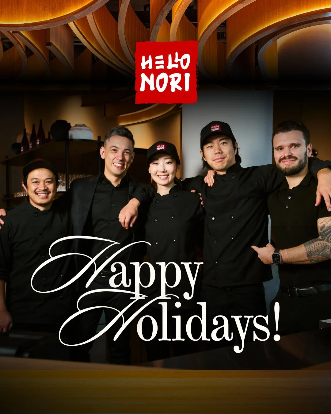 メリークリスマス - Merī Kurisumasu⁠
Merry Christmas, Happy Holidays from Hello Nori! ⁠
⁠
Thank you for being a part of our community this year. Wishing you and your family a wonderful Christmas filled with warmth, joy, and delicious memories!⁠
⁠
We&rsquo;re 