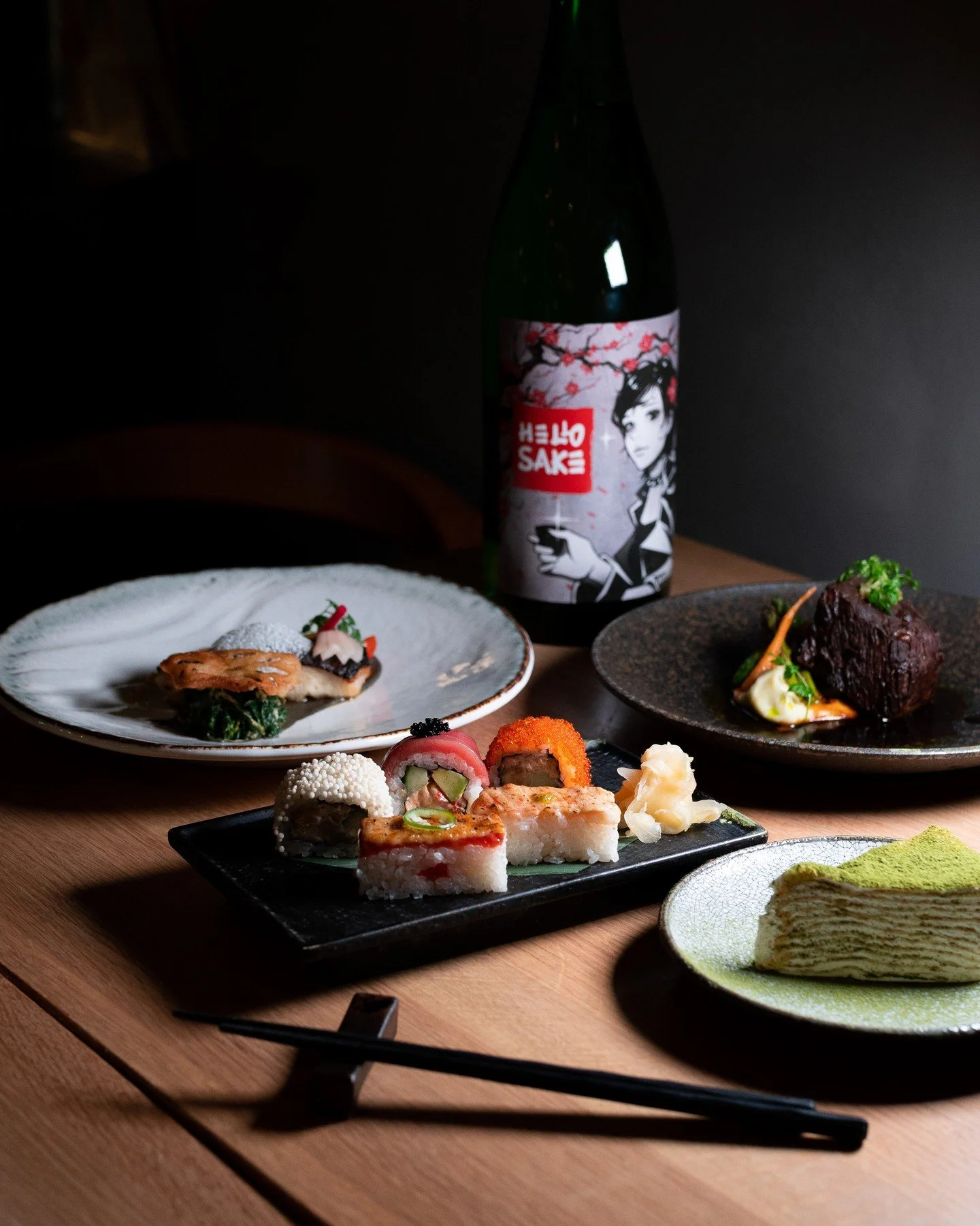 Vancouver's favourite foodie fest is back and coming to Hello Nori Signature at @parkroyal with a three course $50 set menu.⁠
⁠
While our hand roll bars are iconic, our Signature location allows us to go beyond hand rolls, and we have tables! For Din