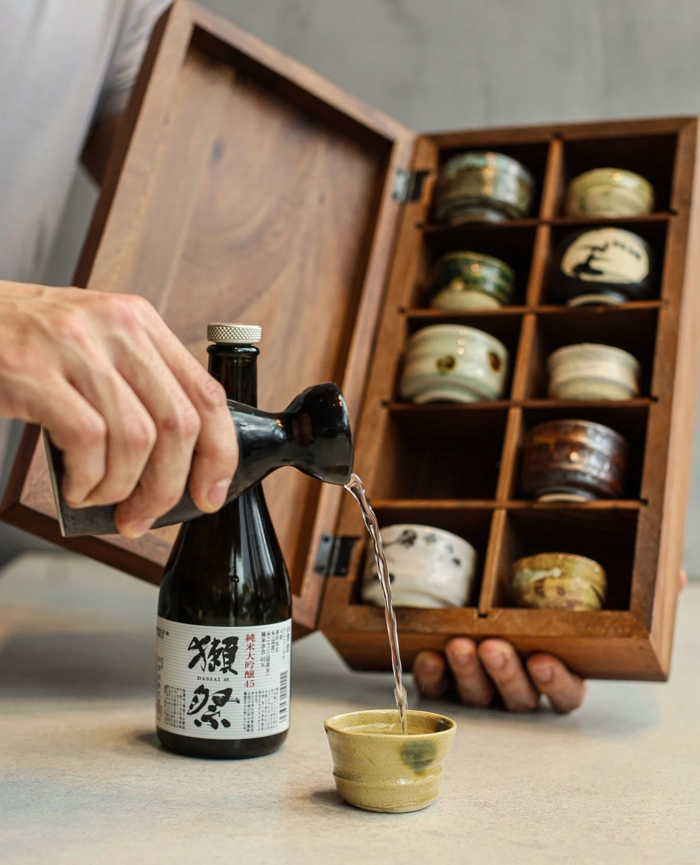 Rain or shine, we&rsquo;ll always be here as a goto sake spot.⁠
⁠
Crisp pours of sake, where every sip is part of the experience.⁠
Sit back, raise a glass, and let the ritual begin.⁠ Kanpai!!⁠
⁠
*Happy Hour*⁠
Mon-Thurs 2:30pm - 5:30pm ⁠
Every Night 9