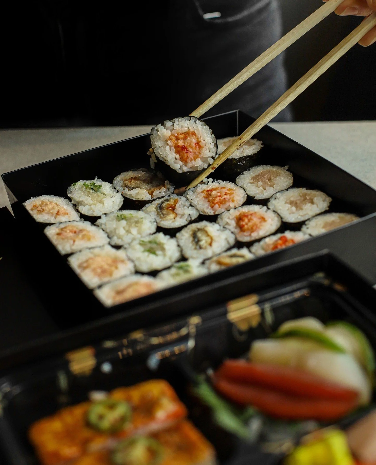 Our iconic bentos, family platters and box sets bring together @hellonori favourites in a format that's as beautiful as it is delicious. Thoughtfully packed, travel friendly, and always a crowd favourite at potlucks, office lunches, celebrations, and