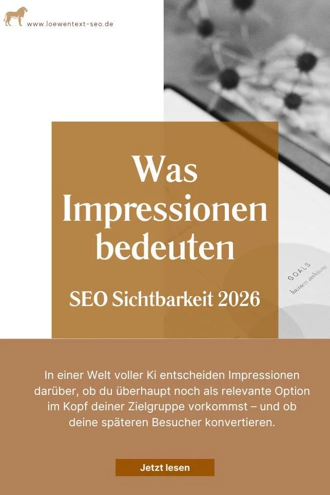 Impressionen in der SEO 2026