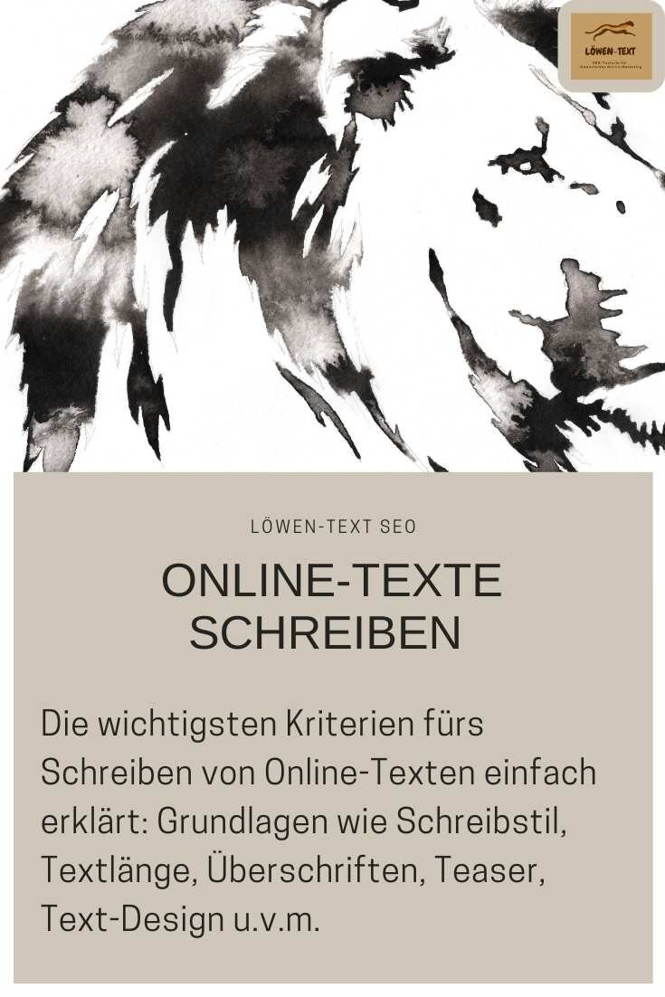 Online-Texte schreiben – Texten lernen fürs Internet