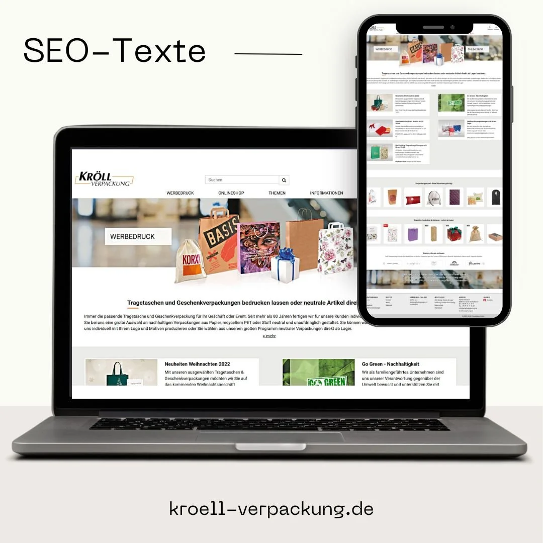 SEO-Texte für Online-Shop
