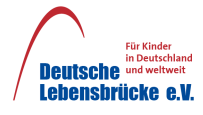 Logo der Deutschen Lebensbrücke, Kundenreferenz für Tamara Niebler