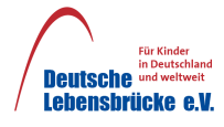 Logo der NGO Kinderhilfe Deutsche Lebensbrücke als Referenz für emotionale und conversionstarke Spendenkampagnen