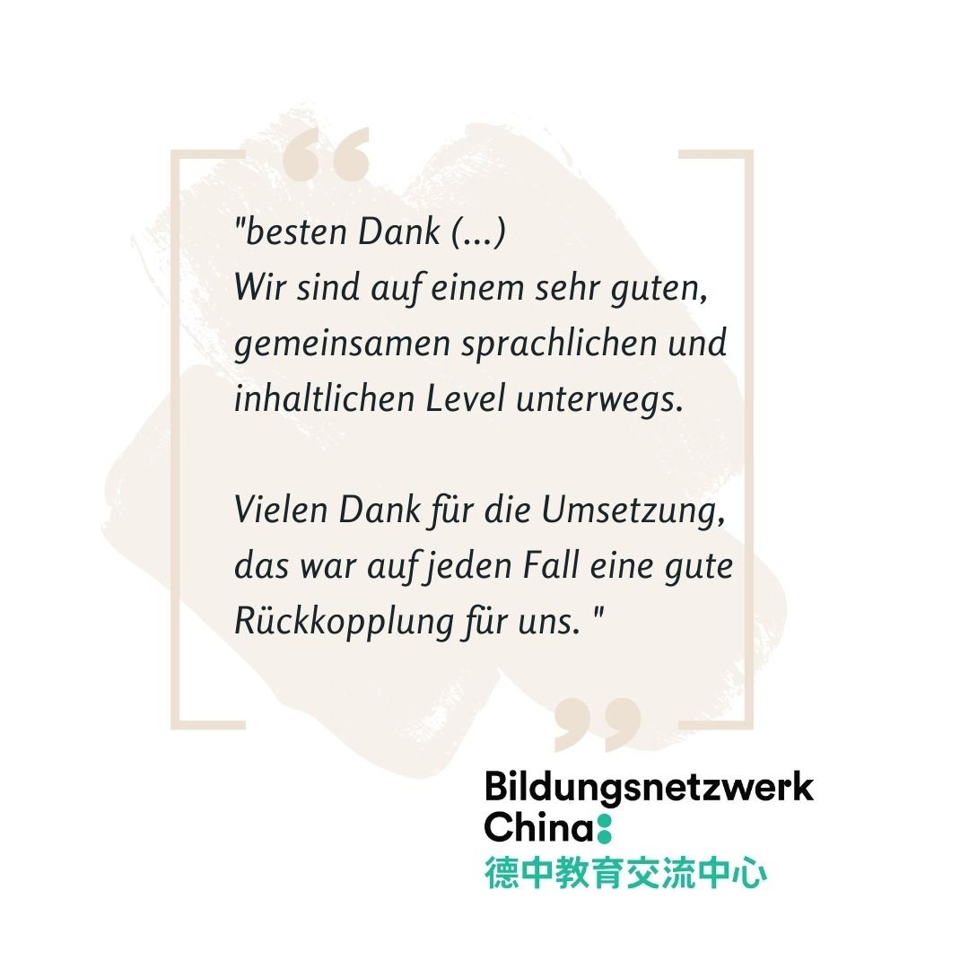 Kundenbewertung des Bildungsnetzwerks zu meinem SEO-Lektorat