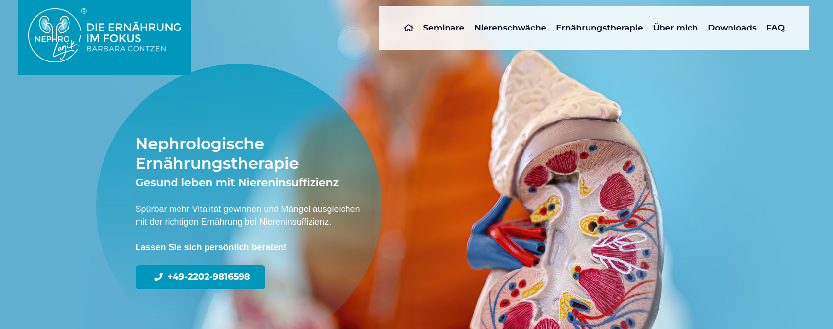 SEO & Text für medizinische Ernährungsberatung 