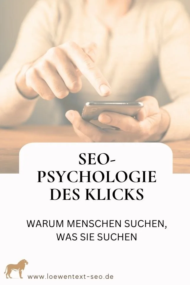 SEO-Psychologie des Klicks: Warum Menschen suchen