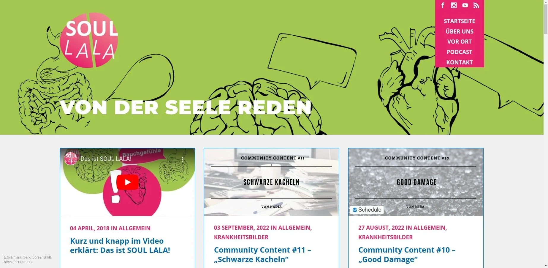 Screenshot of SOUL LALA – Von der Seele reden.jpg