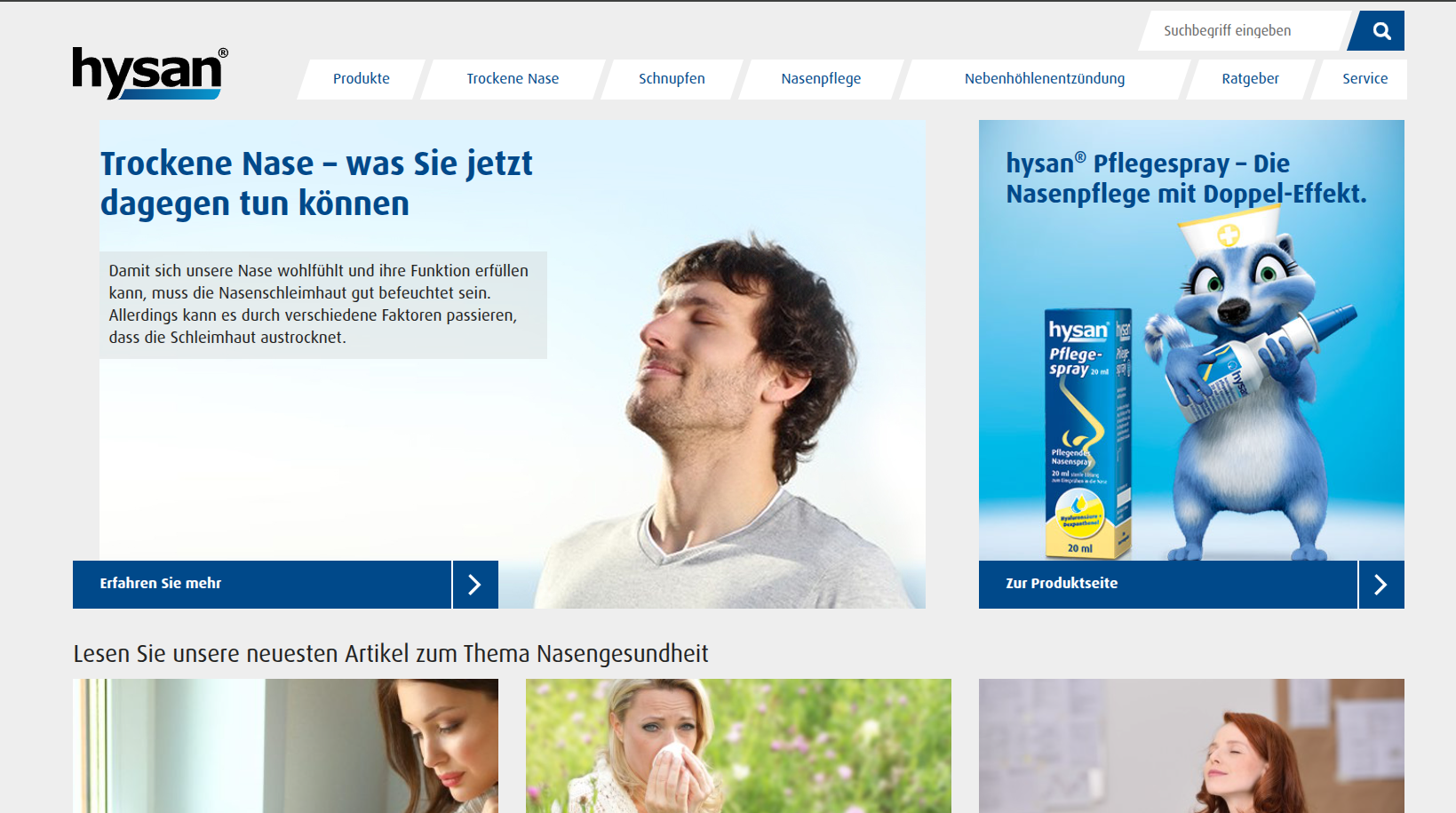 Medical SEO Content für Pharma-Unternehmen Hysan
