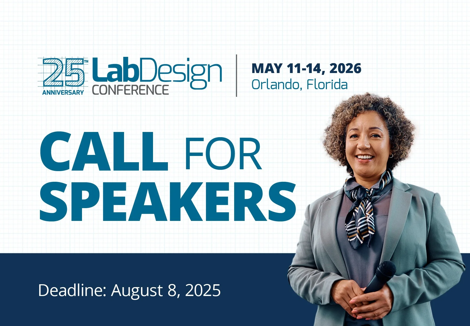 Tips and Topic Ideas for Speaking at the Lab Design Conference