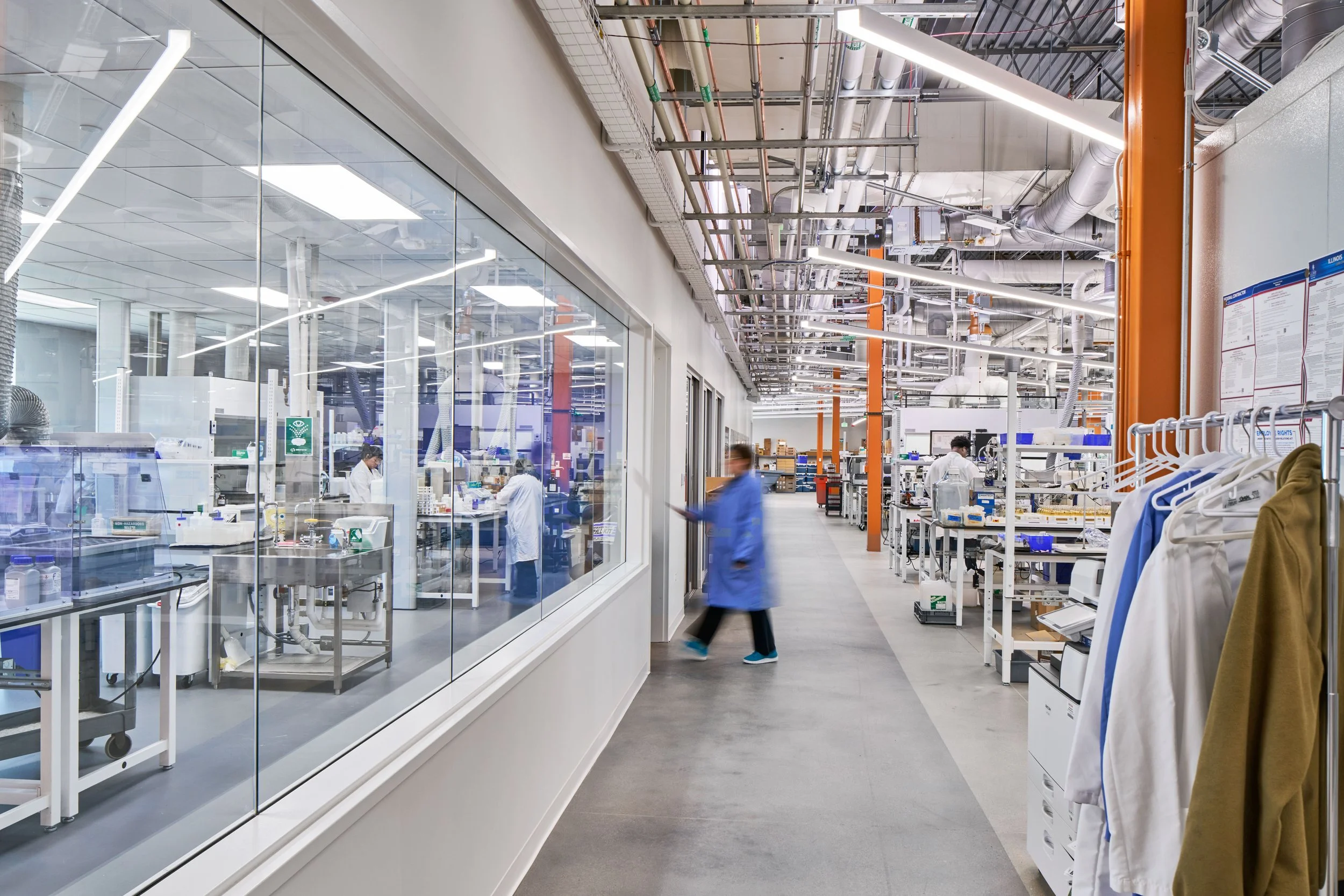 Designing Dual-Use with Precision: Laboratory-Manufacturing-Office Integration at the Eurofins Environment Testing Laboratory in Tinley Park