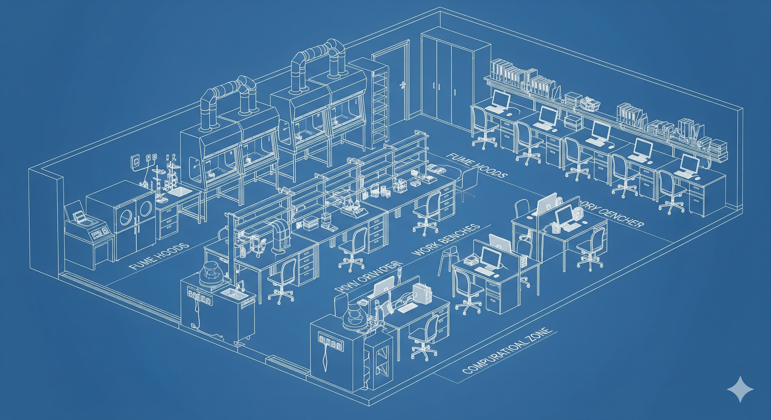 Hybrid Lab Design: Integrating Wet and Dry Research Zones