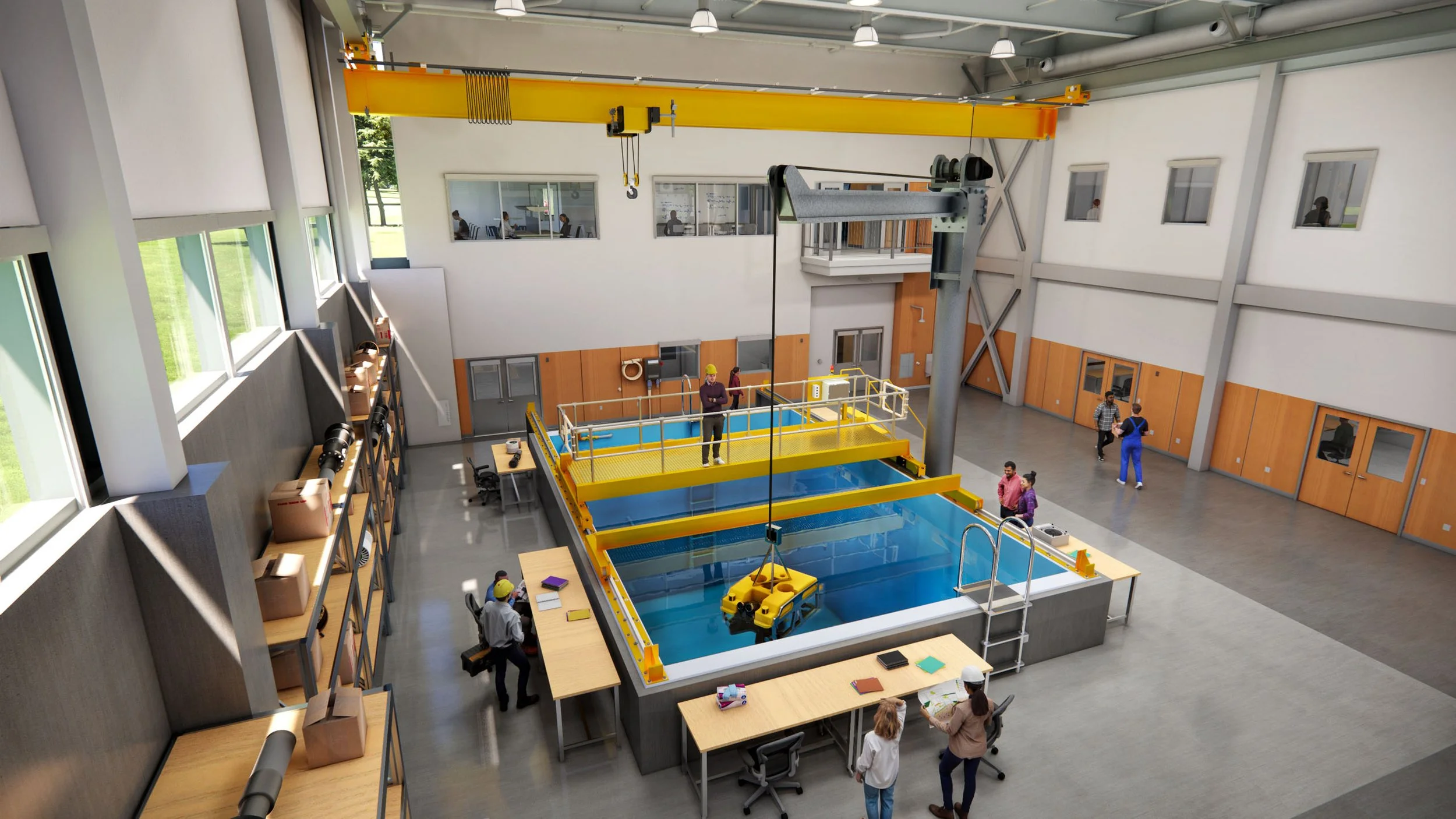 Inside the Facility Advancing Ocean Robotics Research