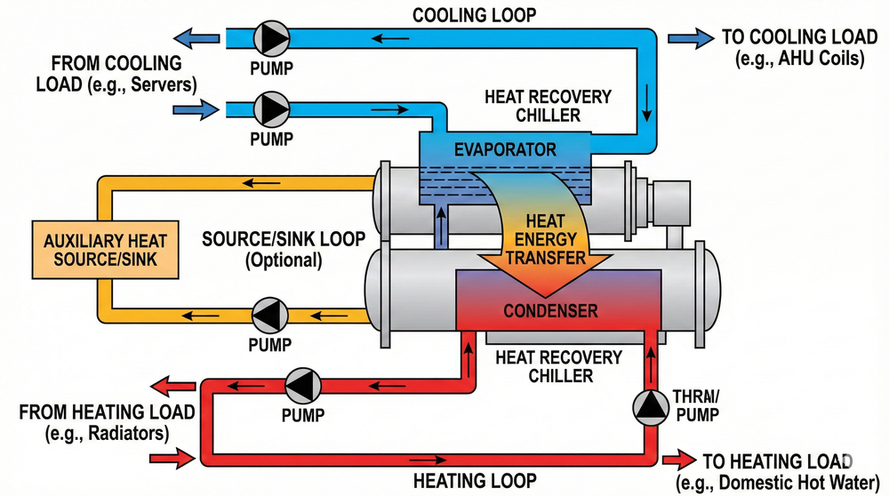 Heat Recovery Chillers: Recycling Energy in 24/7 Operations — Lab ...