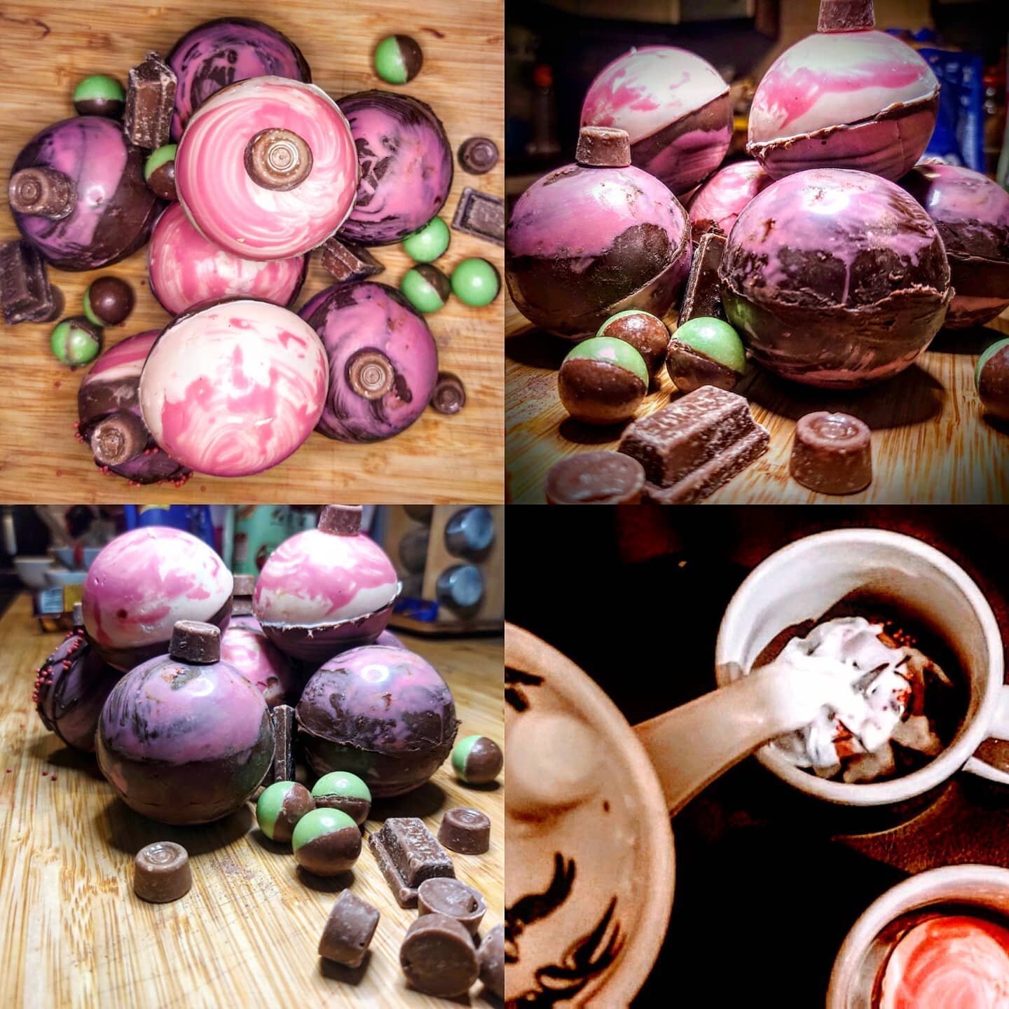 Done and Done.
#valentines #suprise #chocolate #hotchocolatebombs #mintaero #yorkie #rolos #samandharrycatering