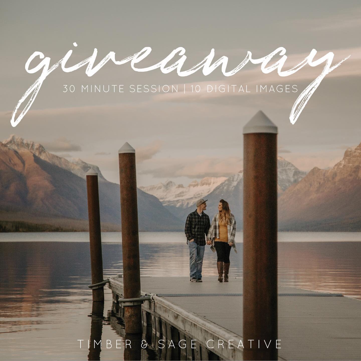 📷 GIVEAWAY 📷
In celebration of my website launch, I&rsquo;m giving away one photo session!
&bull;
TO ENTER:
&bull;Follow Timber &amp; Sage Creative
&bull;Like this post
&bull;Tag a friend in the comments (each separate tag is an entry)
&bull;Share 