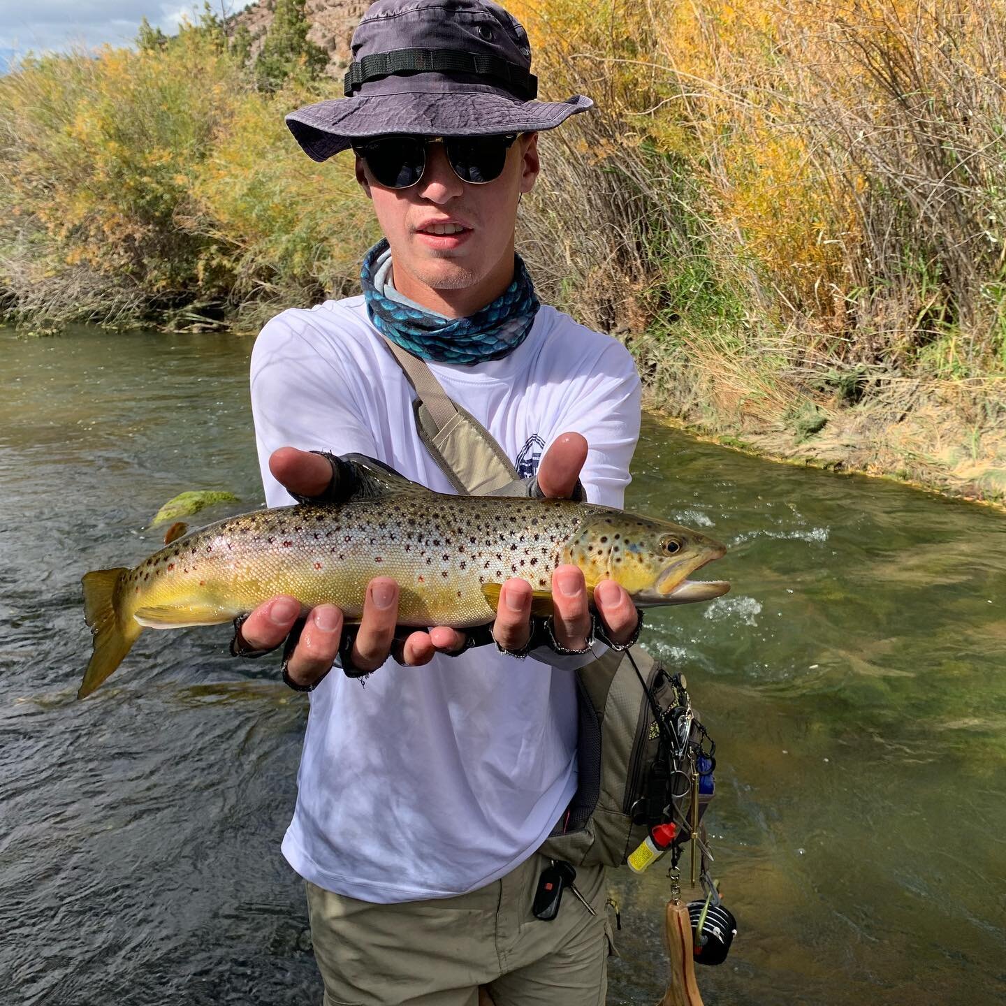 Back when waders were optional☀️
Message us to book your trip for the upcoming season!

#browntrout #trout #utah #flyfishing #utahisrad #learntoflyfish #river #fish #fishutah #learntofish #fishingguide #summerfishing