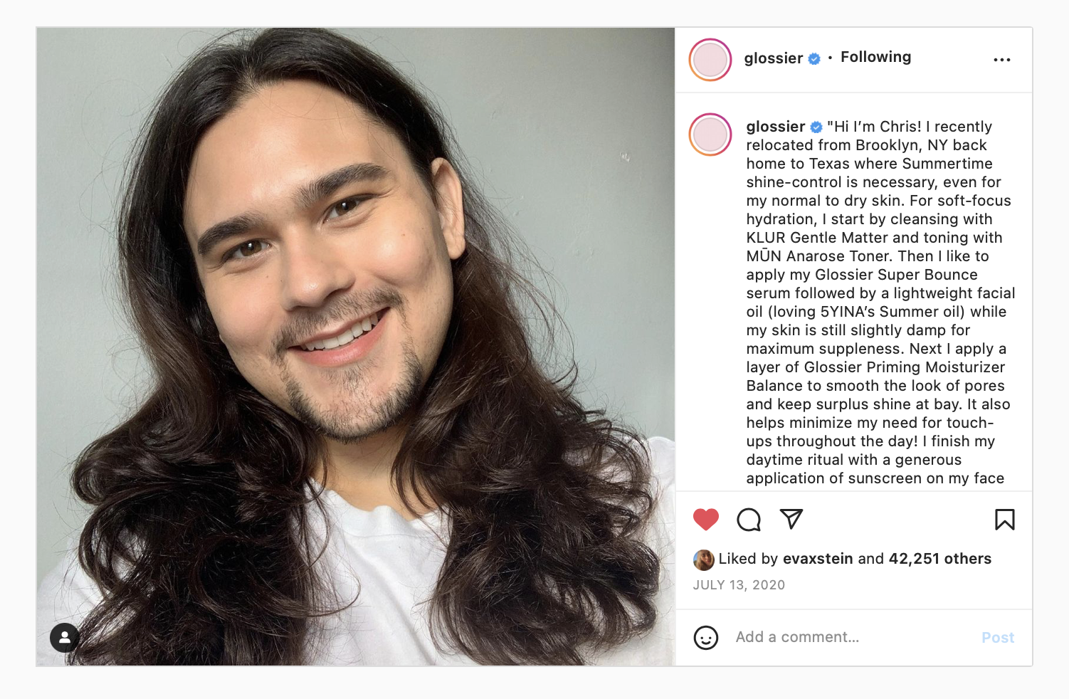 Glossier Priming Moisturizer Balance - 2020