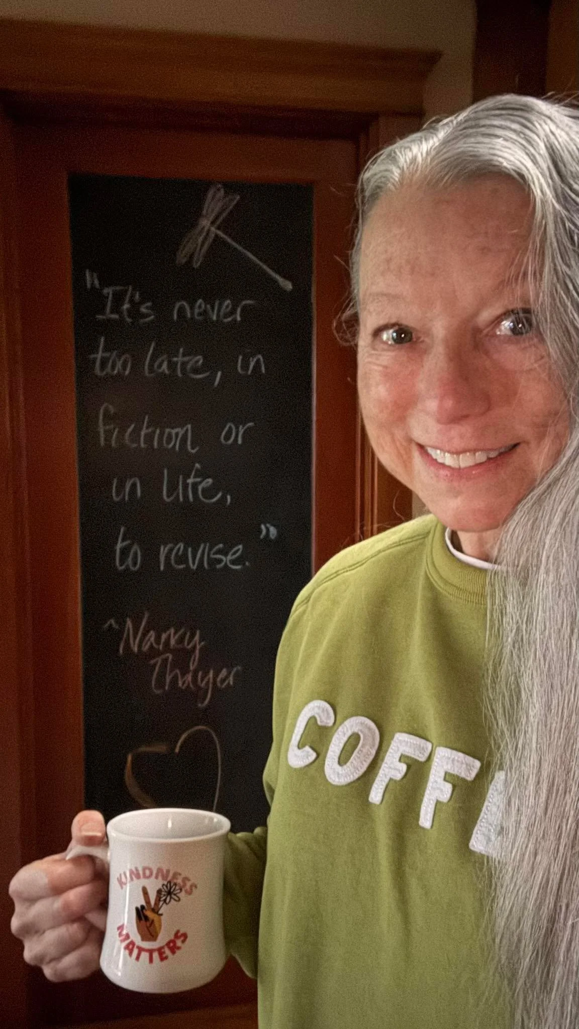 The ☕️Coffee with Portia series 2025:

&ldquo;It&rsquo;s never too late in fiction or in life, or in life, to revise.&rdquo;

~Jeff Warren

🫶🧚&zwj;♂️🌻🫶
💜❤️🧡💚💙

#pilatesillustrated #grateful #livelovelife #movementheals #keepmoving
#coffeewith